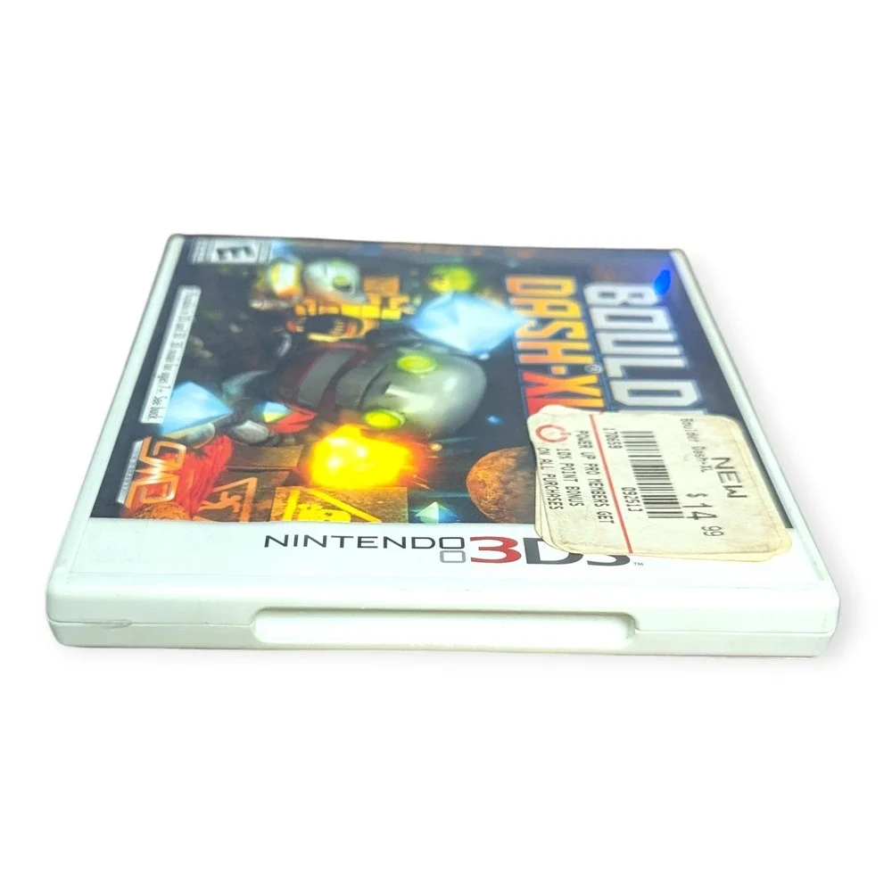 Boulder‎ Dash XL 3D Nintendo 3DS Game Cartridge Case Manual